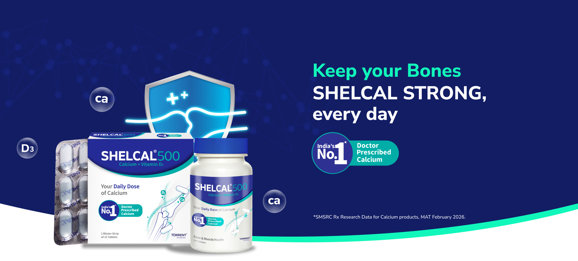 Shelcal banner